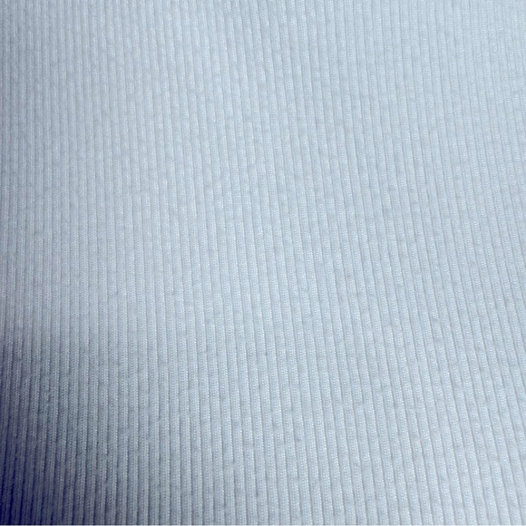 Electric & Rose Vanessa White Ribbed Turtleneck Sweater Made in USA  Size M  NWT - Picture 5 of 12